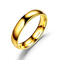 Simple Titanium Ring Women Men