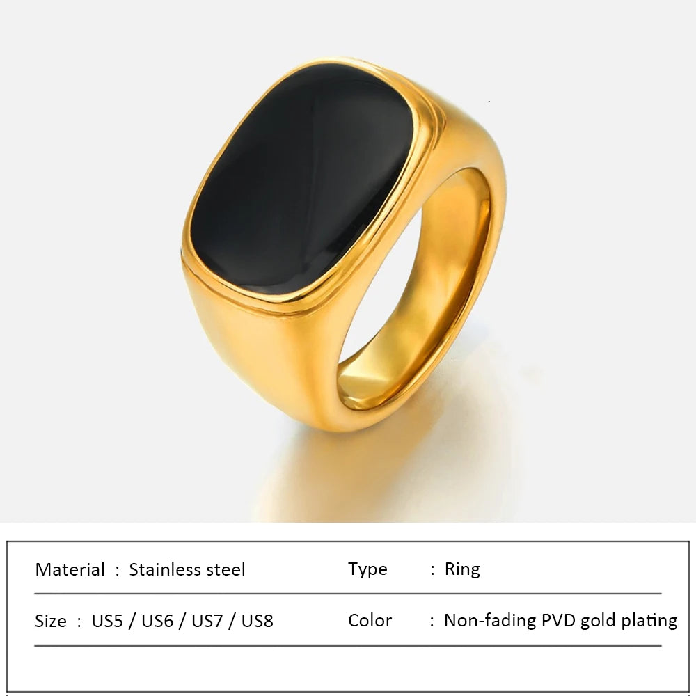 Waterproof Stainless Steel Ring for Women Non-fading Heart Ring Stylish Rings Simple New Jewelry.